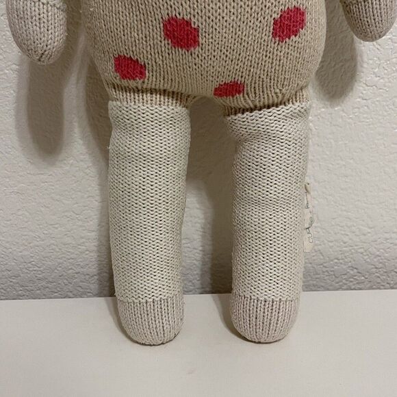 Cuddle + Kind Lucy the Lamb Plush Knit Handmade Doll Stuffed Animal 20" - Picture 7 of 16